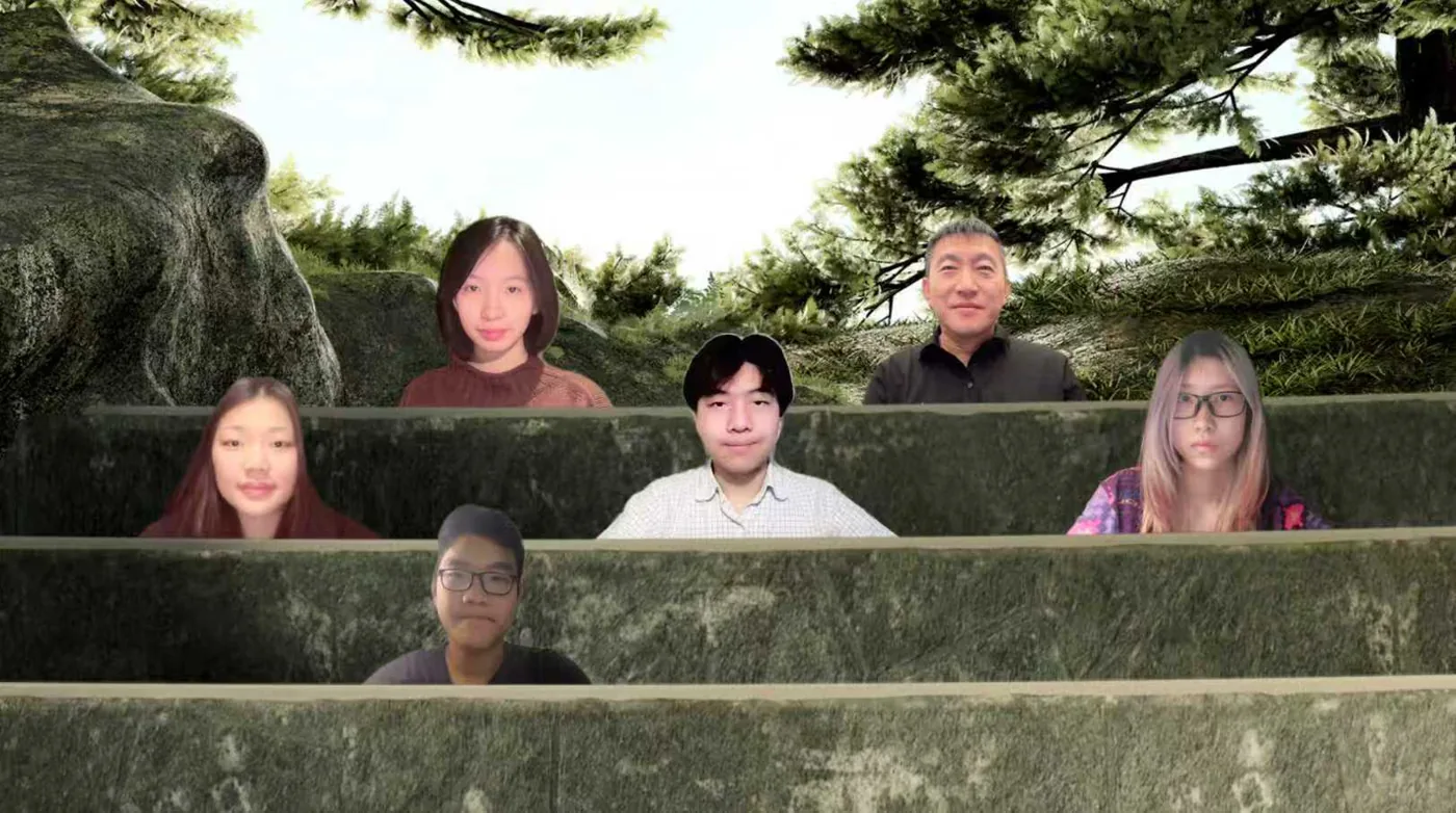 IncludEdU team members together on a video call