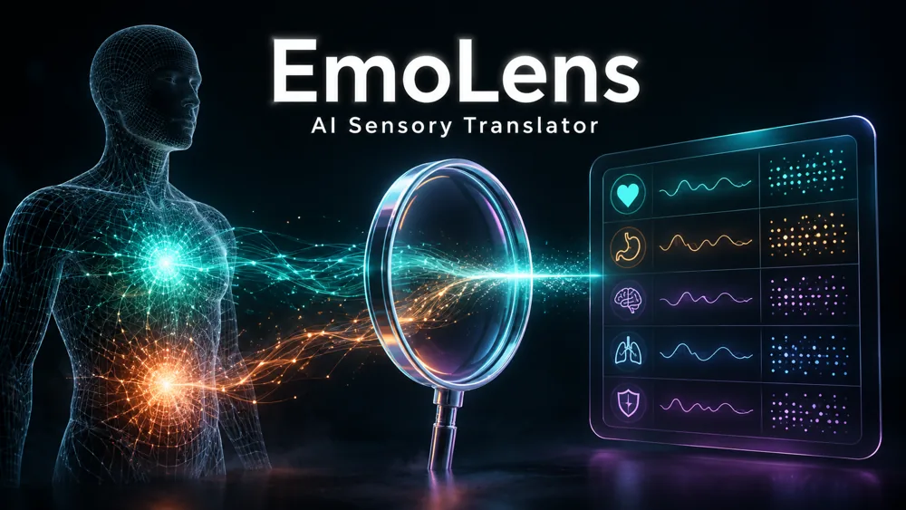EmoLens project cover from Devpost